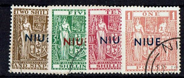 Image of Niue SG 83/6 FU British Commonwealth Stamp